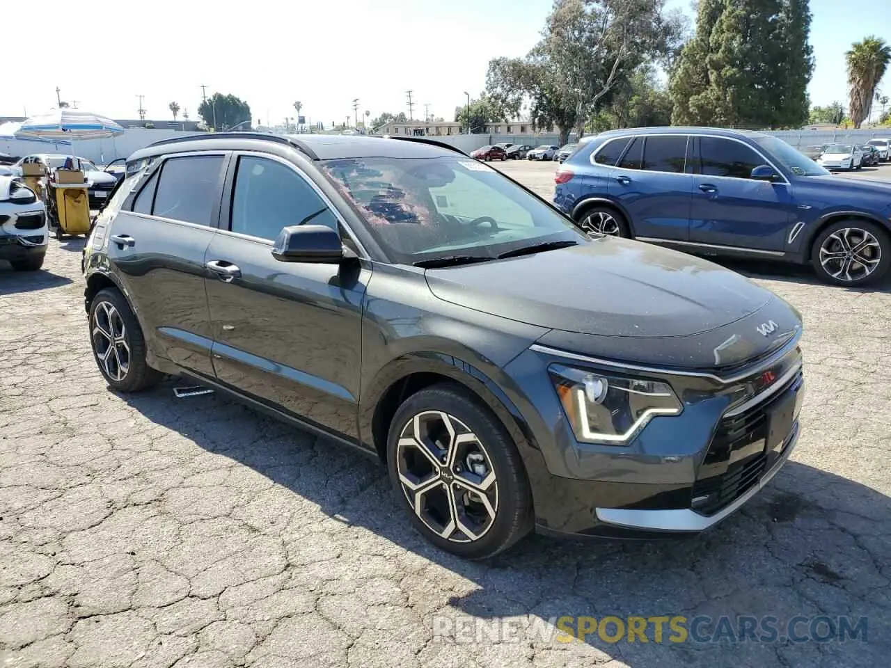 4 Photograph of a damaged car KNDCR3LE2R5156634 KIA NIRO 2024