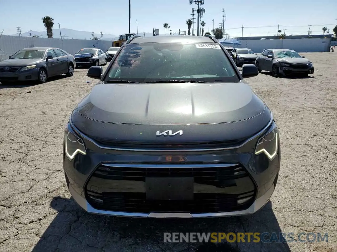 5 Photograph of a damaged car KNDCR3LE2R5156634 KIA NIRO 2024