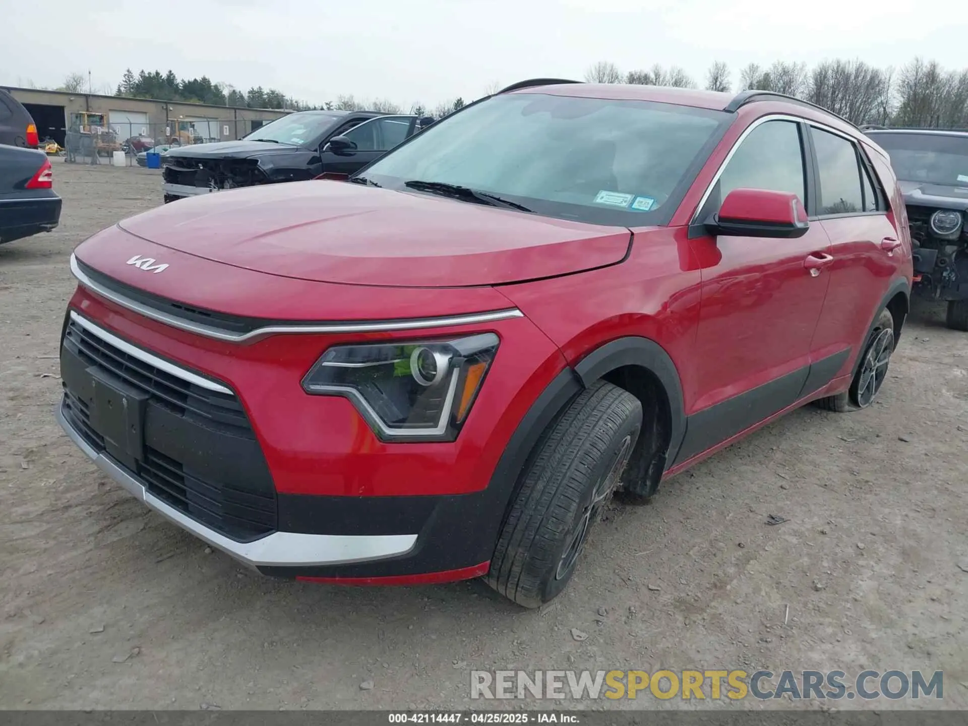 2 Фотография поврежденного автомобиля KNDCR3LE2R5177242 KIA NIRO 2024