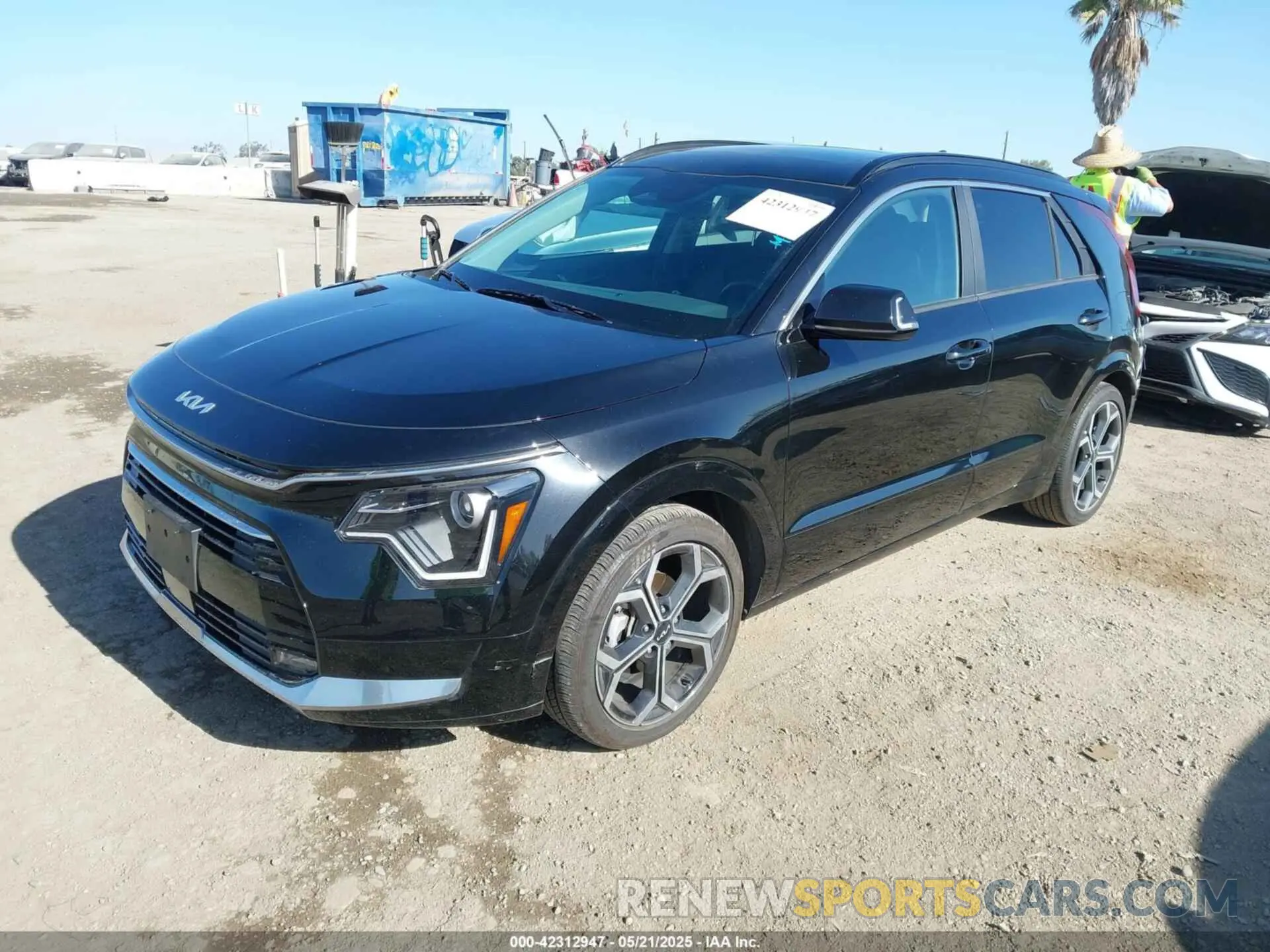 2 Фотография поврежденного автомобиля KNDCR3LE3R5152124 KIA NIRO 2024