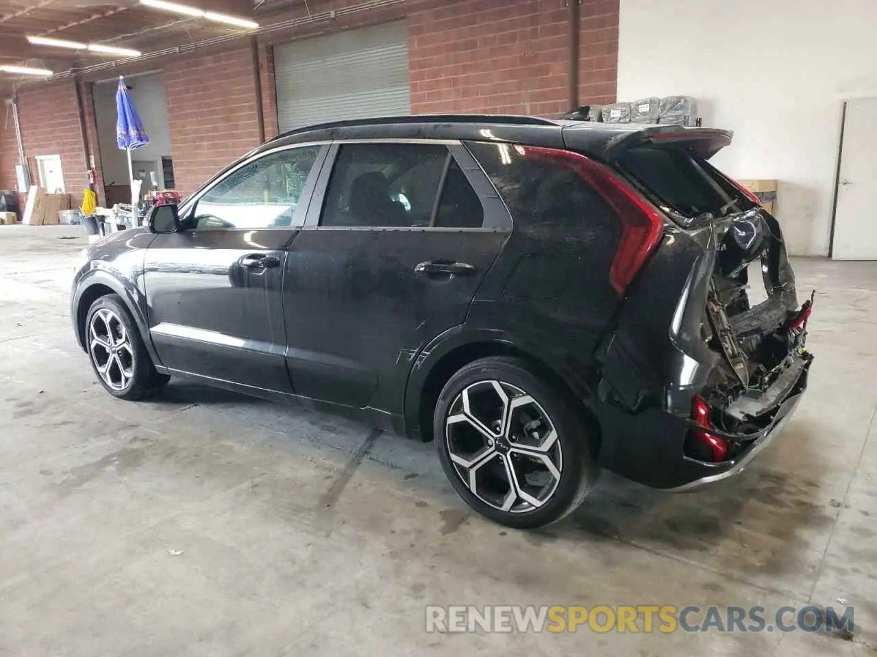 2 Photograph of a damaged car KNDCR3LE5R5153274 KIA NIRO 2024