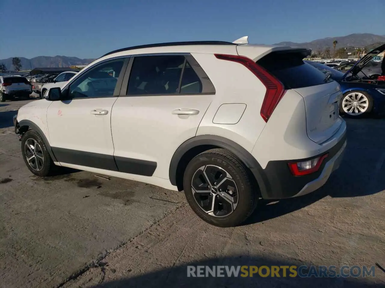 2 Photograph of a damaged car KNDCR3LE7R5148948 KIA NIRO 2024
