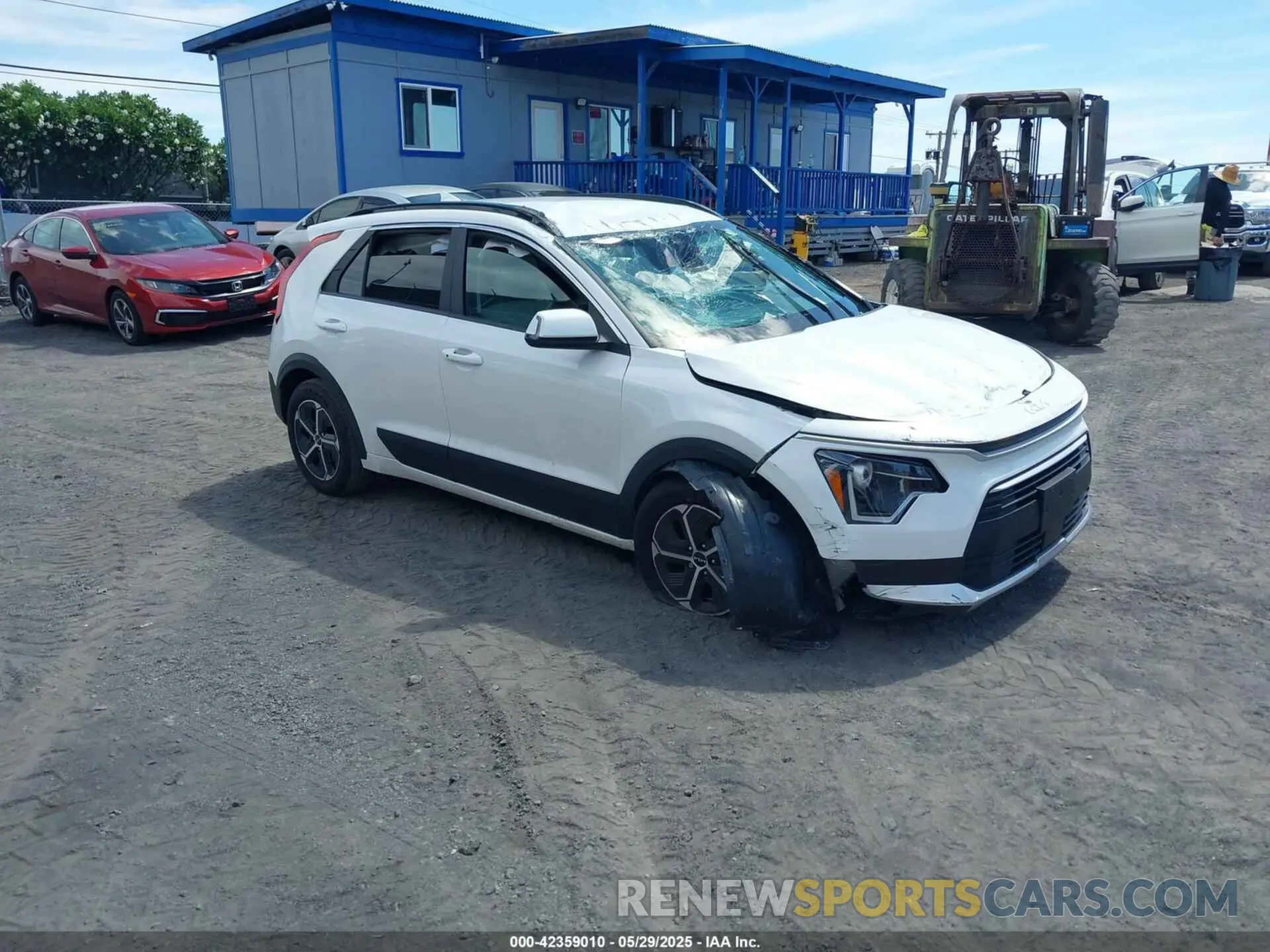 1 Фотография поврежденного автомобиля KNDCR3LE7R5187474 KIA NIRO 2024