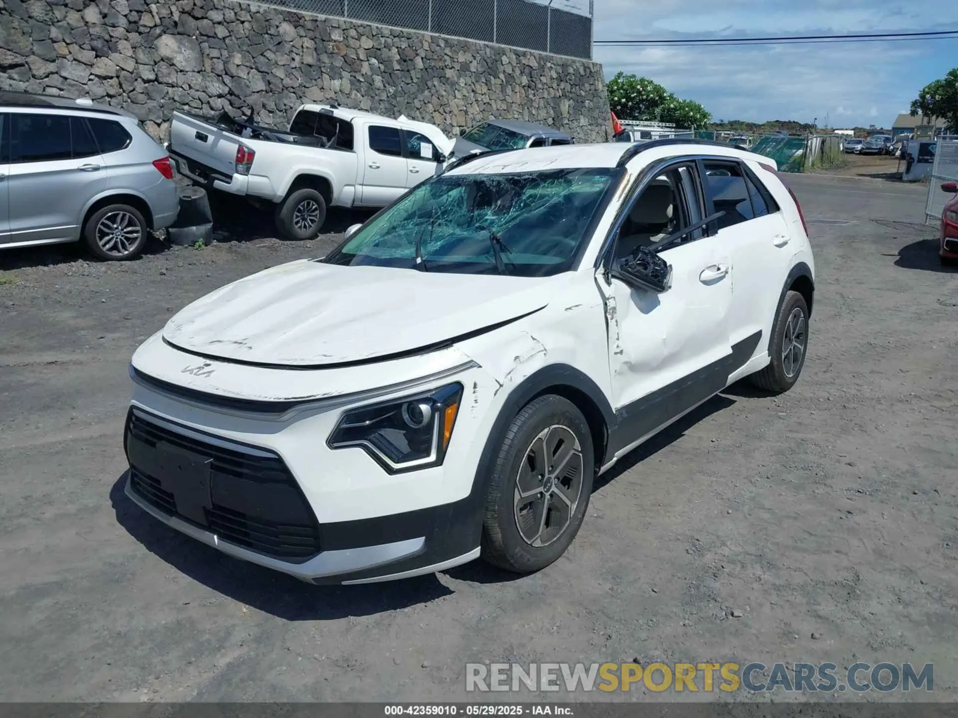 6 Фотография поврежденного автомобиля KNDCR3LE7R5187474 KIA NIRO 2024