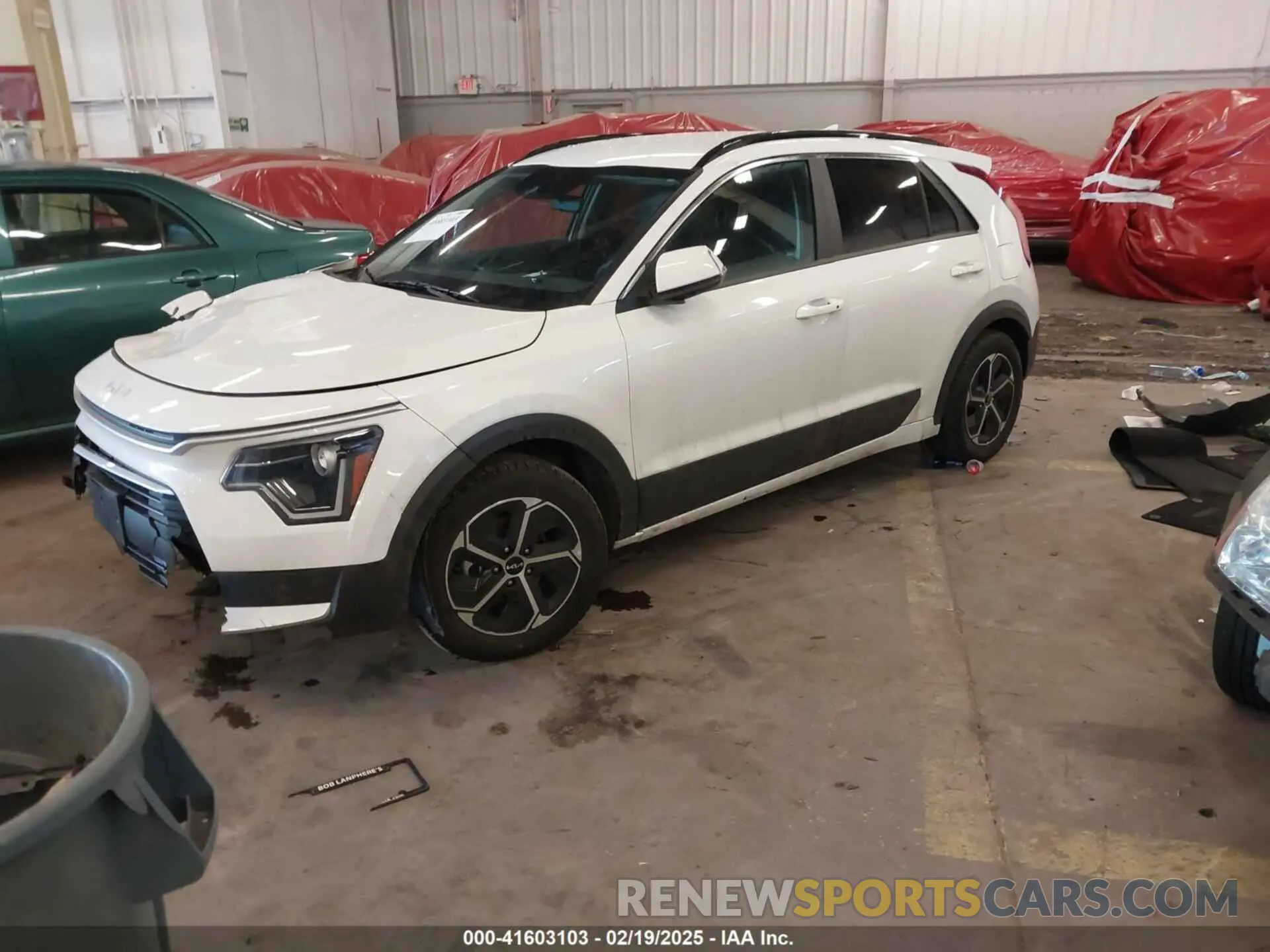 2 Фотография поврежденного автомобиля KNDCR3LE8R5127624 KIA NIRO 2024