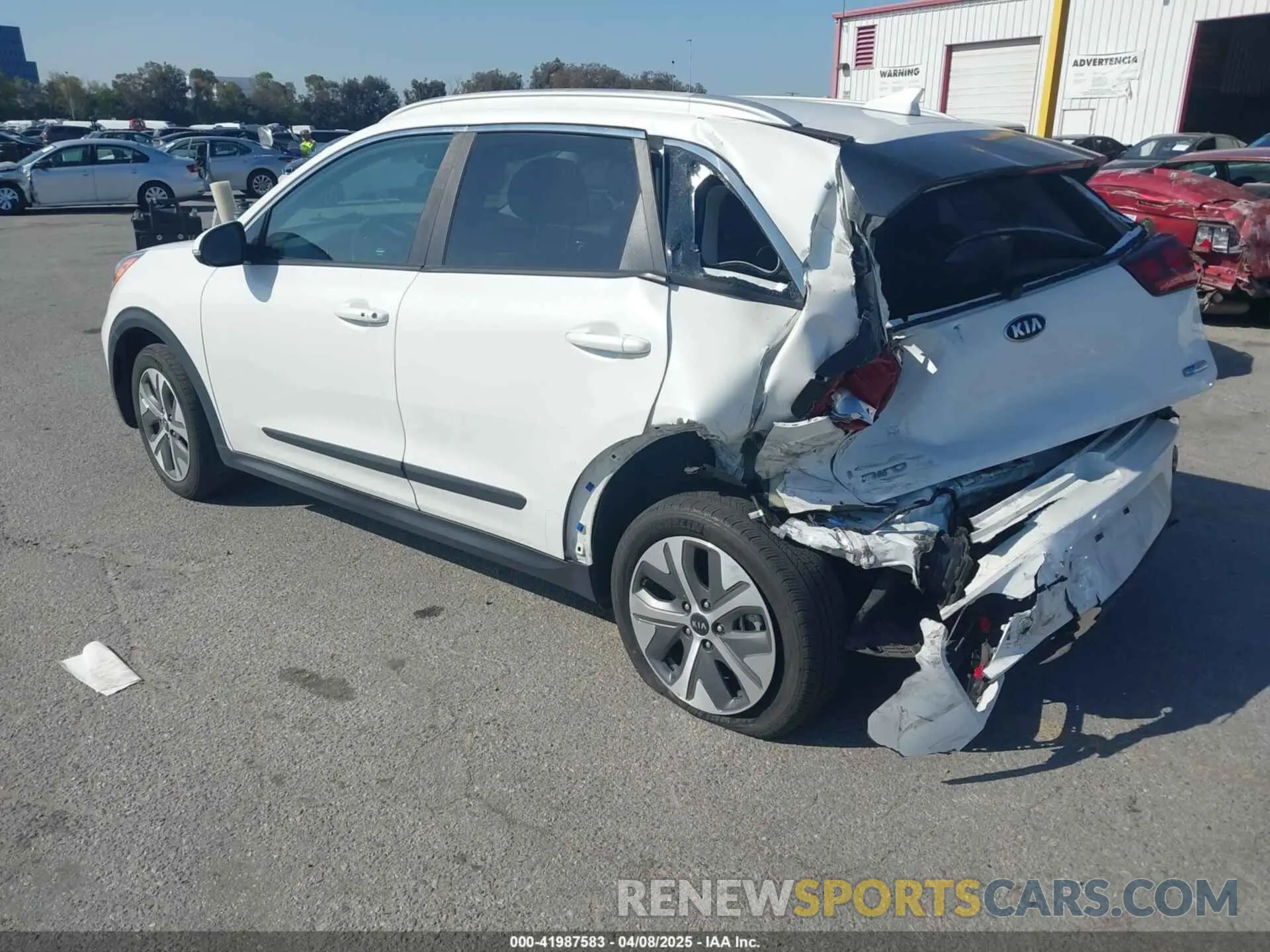 3 Фотография поврежденного автомобиля KNDCC3LG5M5107326 KIA NIRO EV 2021