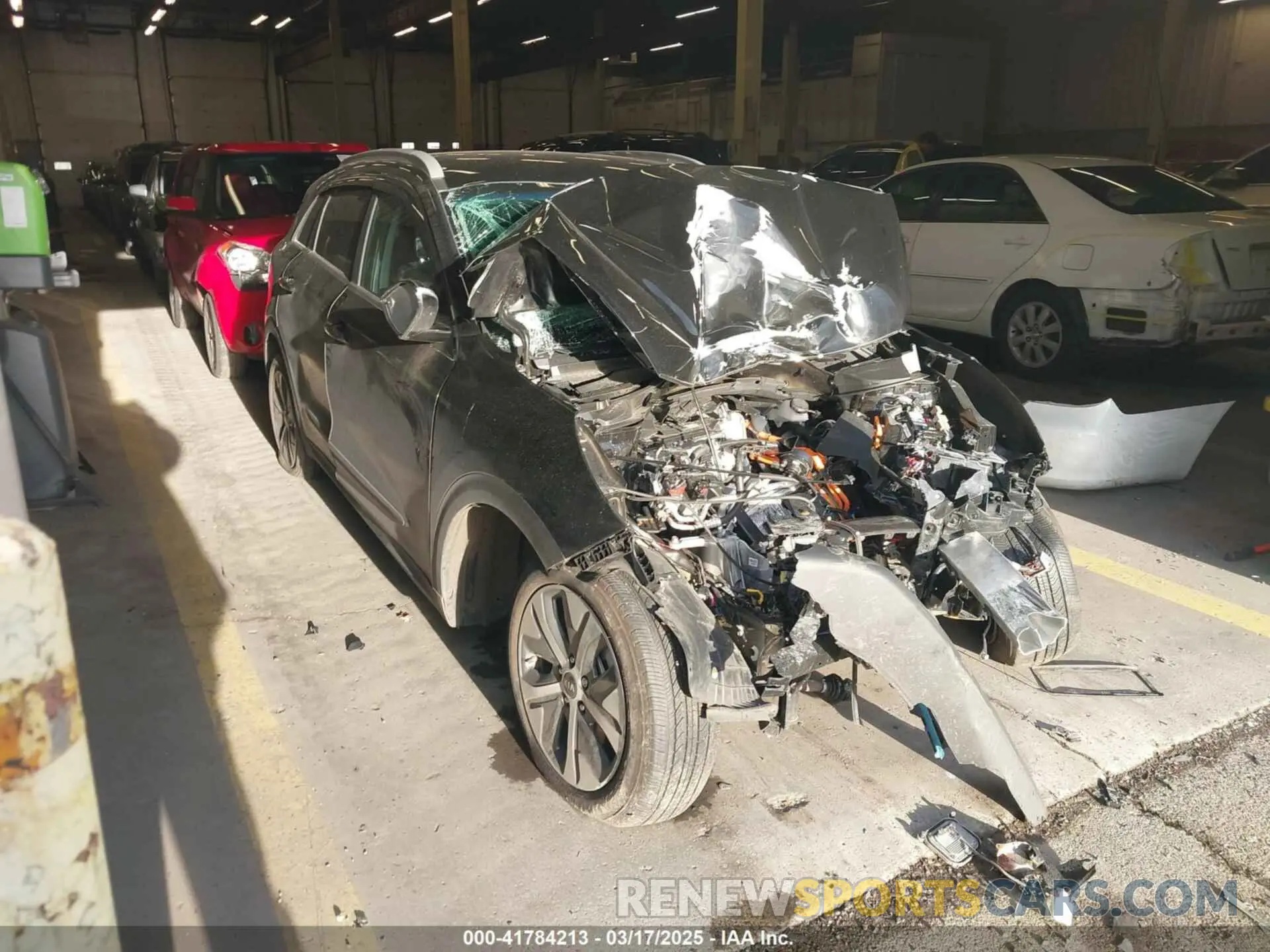 1 Фотография поврежденного автомобиля KNDCC3LG7M5098807 KIA NIRO EV 2021