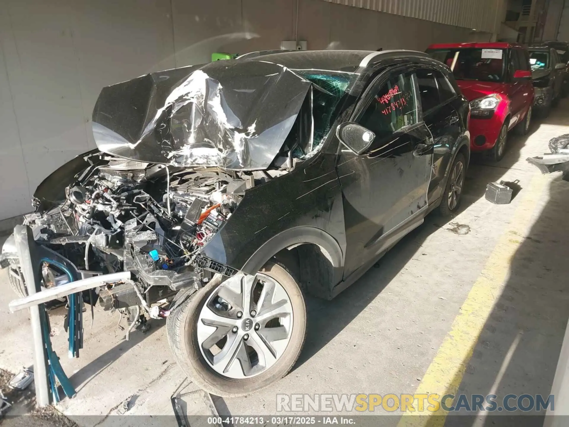 2 Фотография поврежденного автомобиля KNDCC3LG7M5098807 KIA NIRO EV 2021