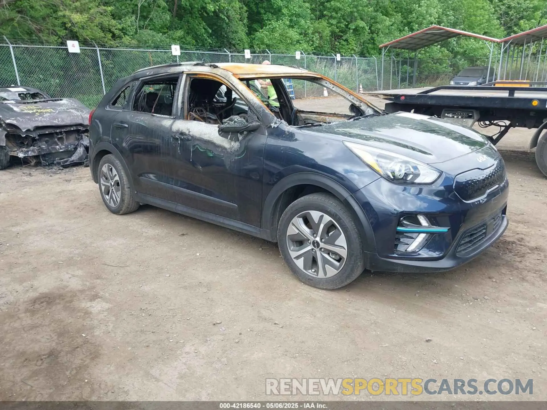 1 Фотография поврежденного автомобиля KNDCC3LG0N5132149 KIA NIRO EV 2022