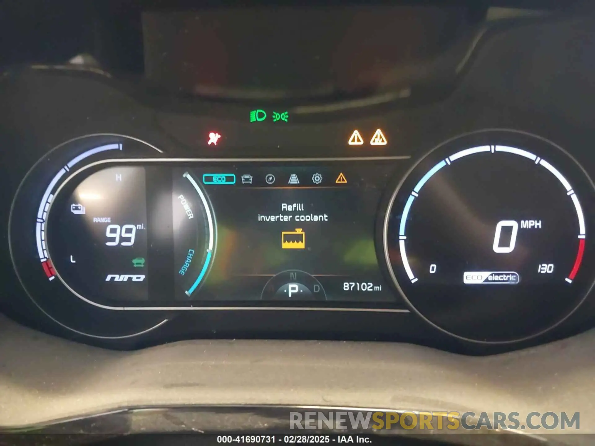7 Photograph of a damaged car KNDCC3LG3N5116754 KIA NIRO EV 2022