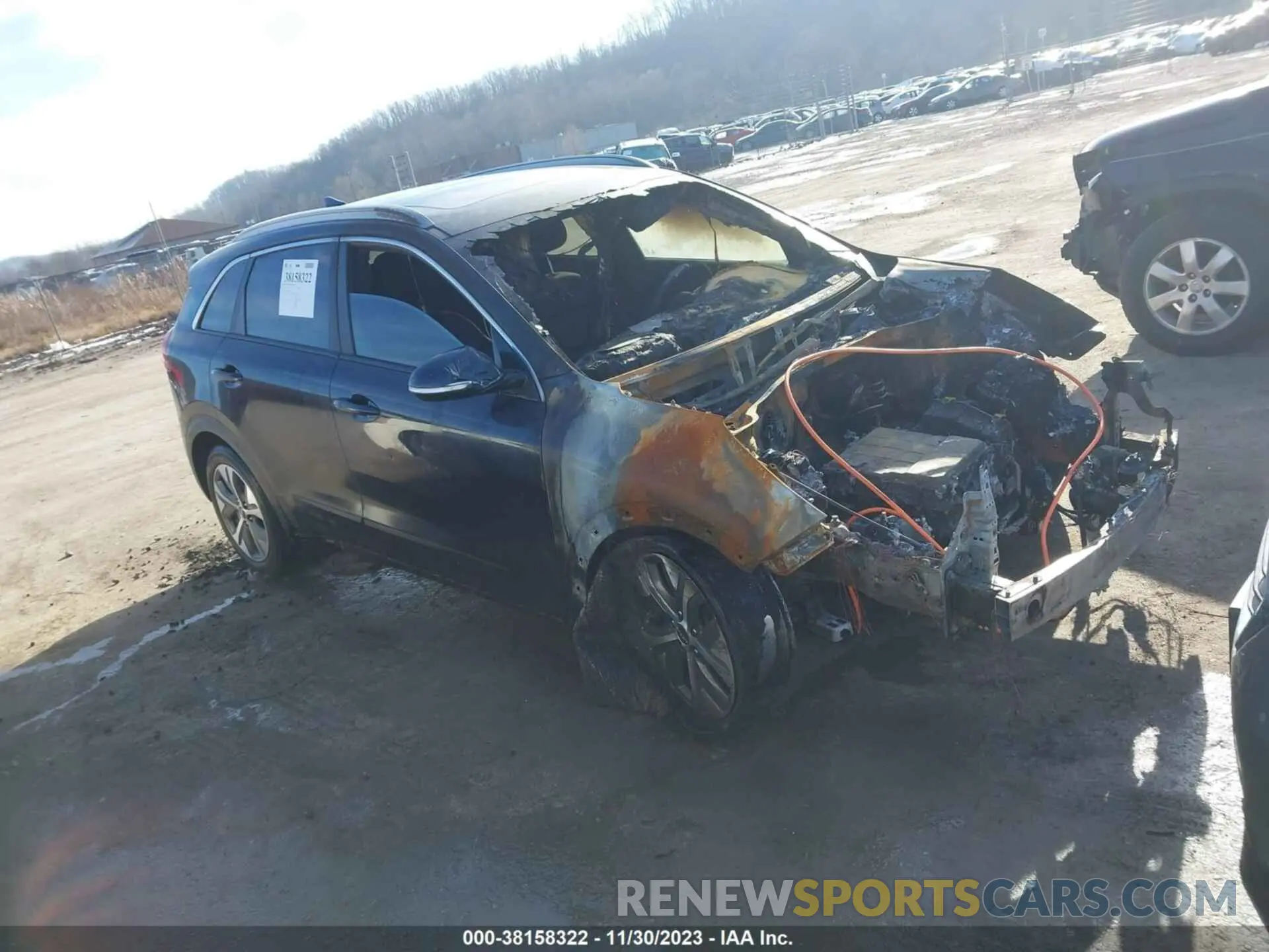 1 Photograph of a damaged car KNDCE3LG0N5144084 KIA NIRO EV 2022