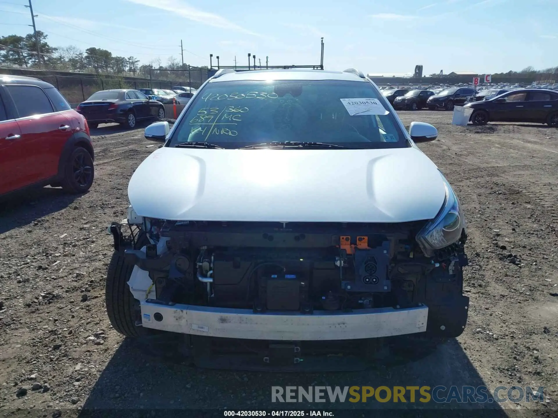 13 Фотография поврежденного автомобиля KNDCE3LG9N5146643 KIA NIRO EV 2022