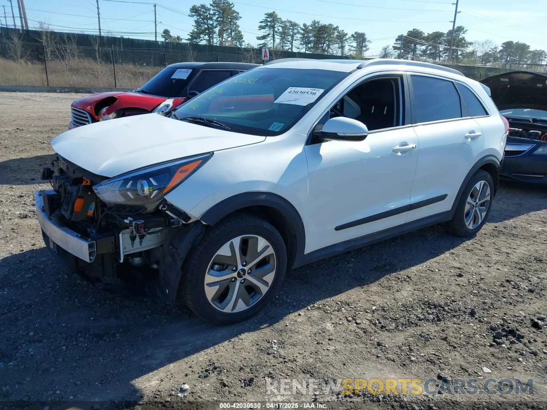 2 Фотография поврежденного автомобиля KNDCE3LG9N5146643 KIA NIRO EV 2022
