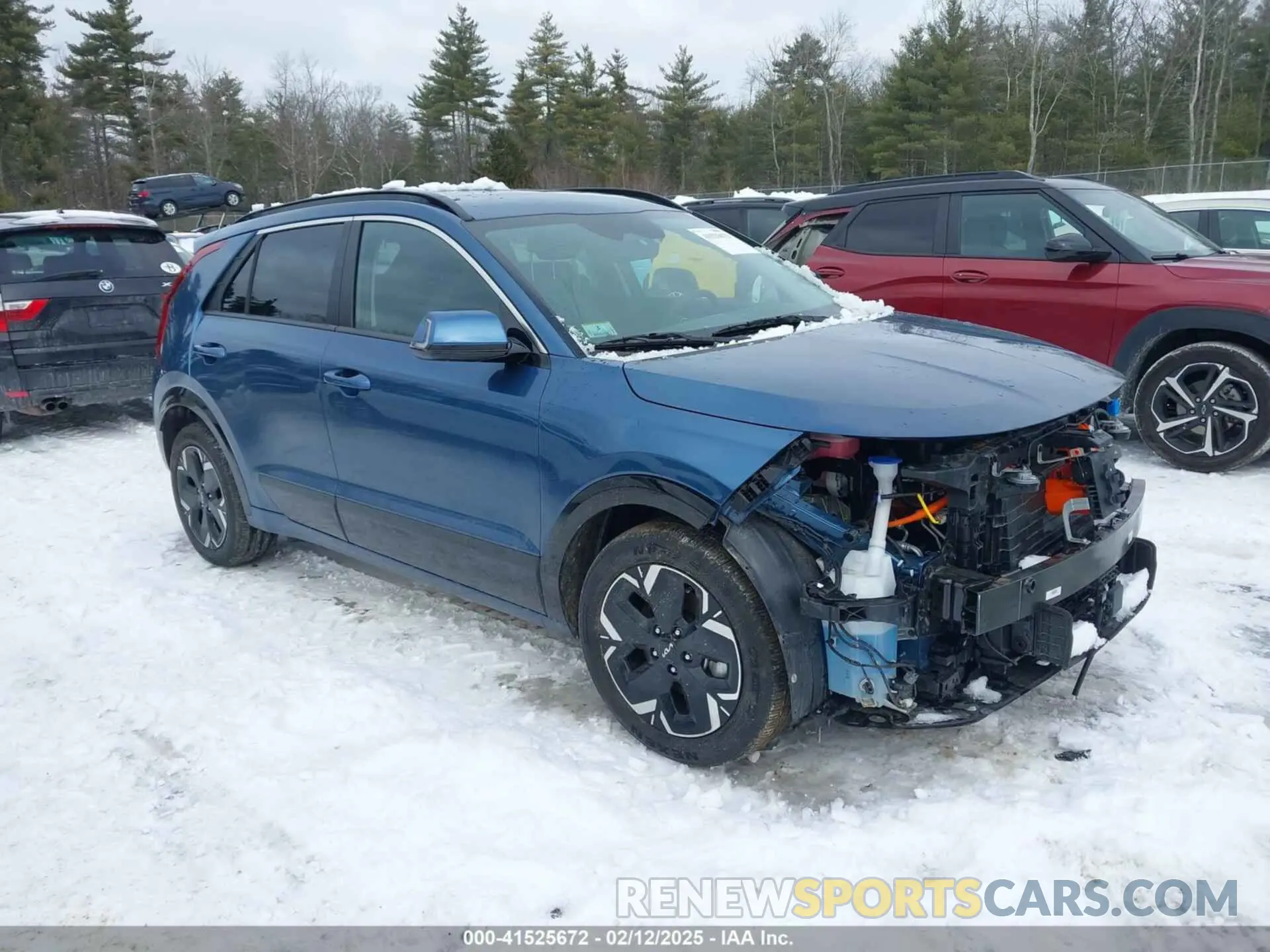 1 Photograph of a damaged car KNDCR3L15P5014997 KIA NIRO EV 2023