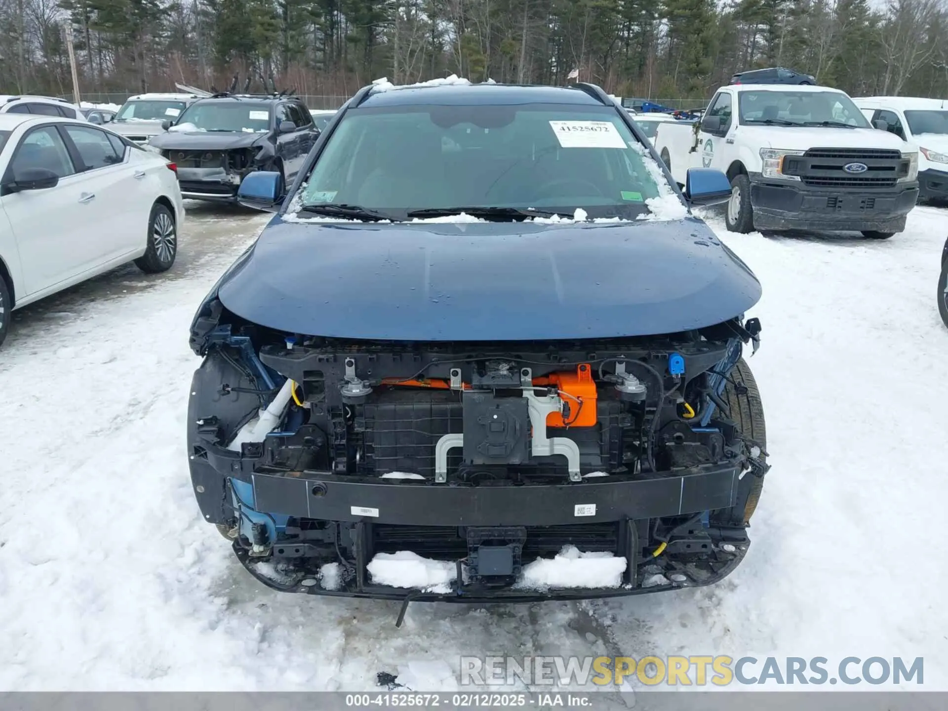 13 Photograph of a damaged car KNDCR3L15P5014997 KIA NIRO EV 2023