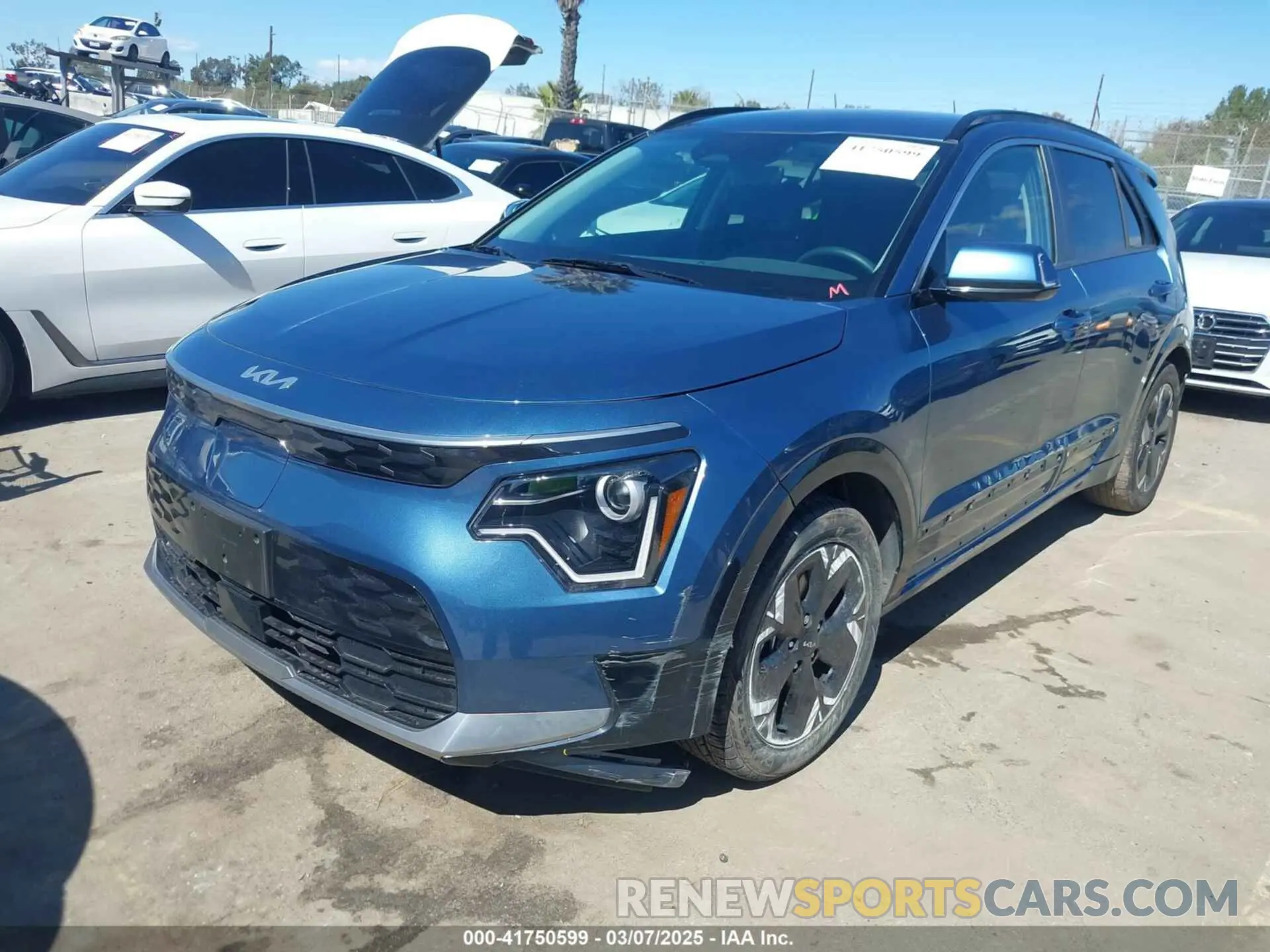 2 Photograph of a damaged car KNDCR3L19P5038753 KIA NIRO EV 2023