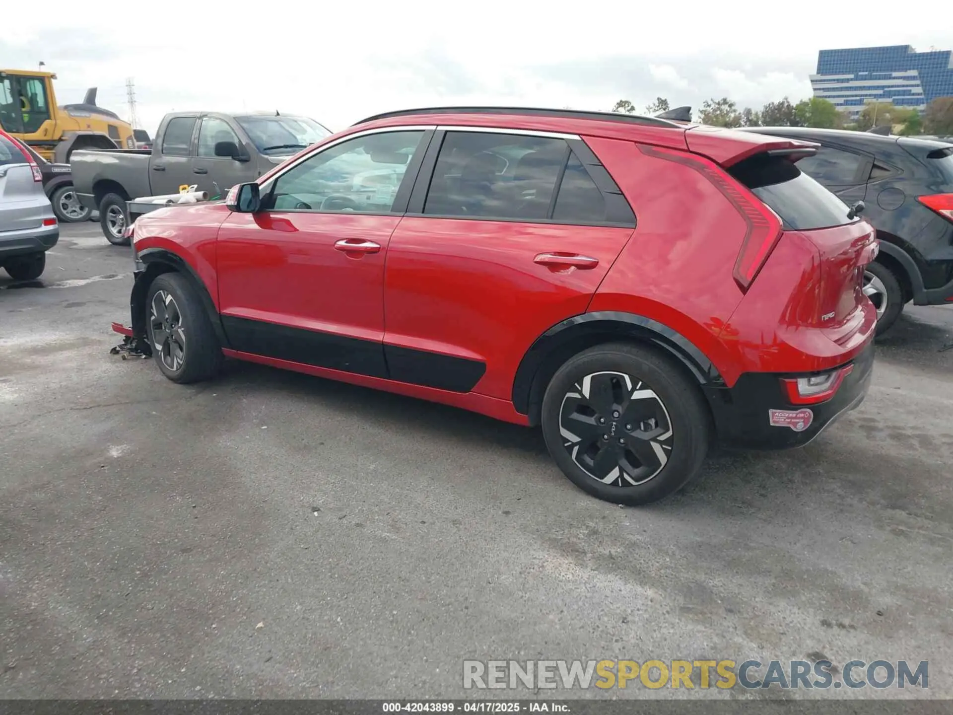 3 Photograph of a damaged car KNDCT3L15P5042588 KIA NIRO EV 2023