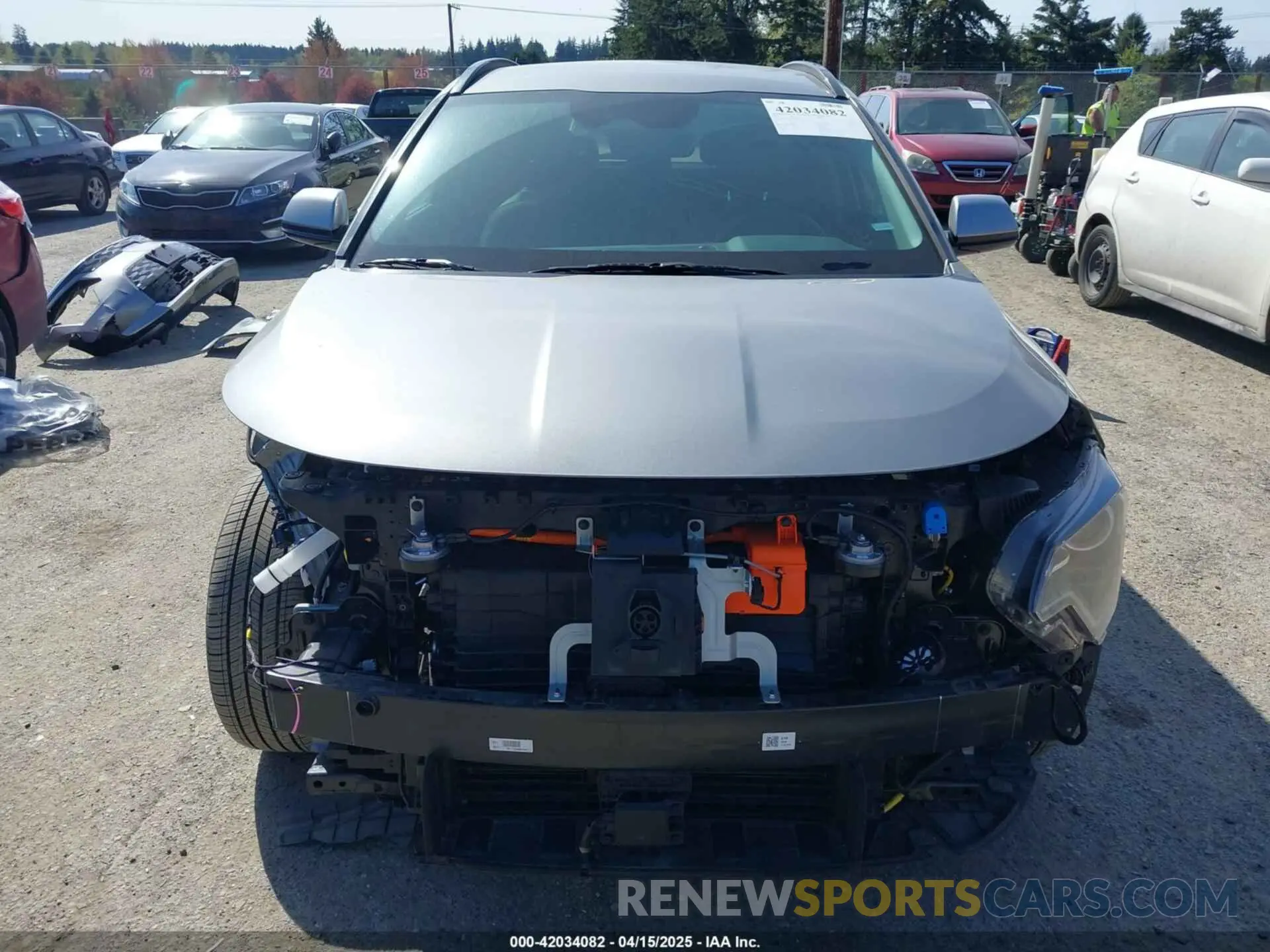 13 Photograph of a damaged car KNDCR3L11R5113948 KIA NIRO EV 2024