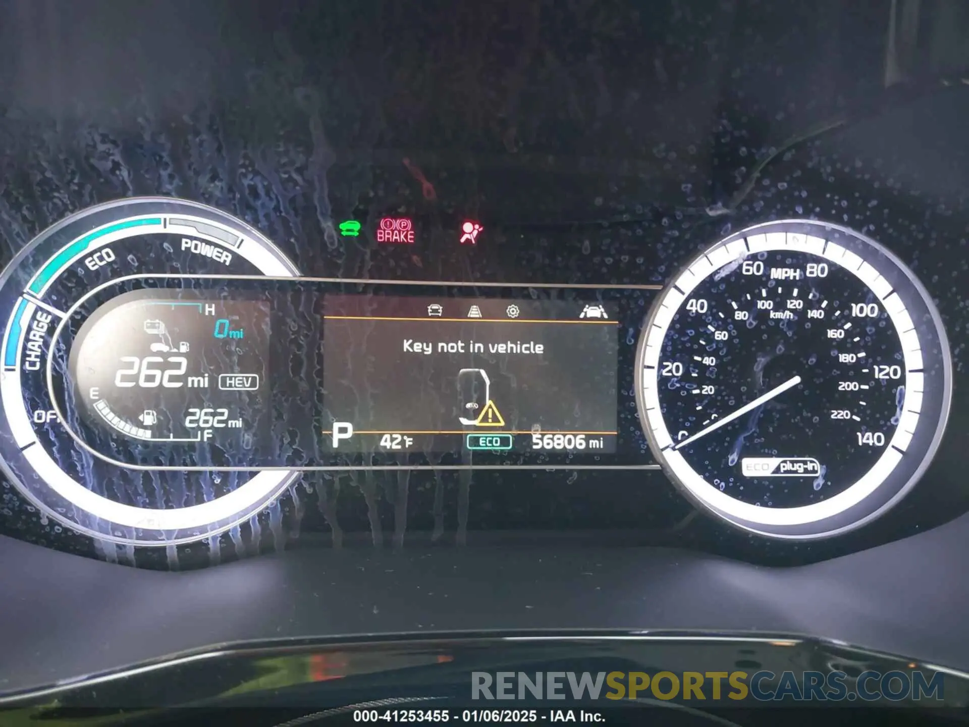 7 Photograph of a damaged car KNDCM3LD1L5452600 KIA NIRO PLUG-IN HYBRID 2020