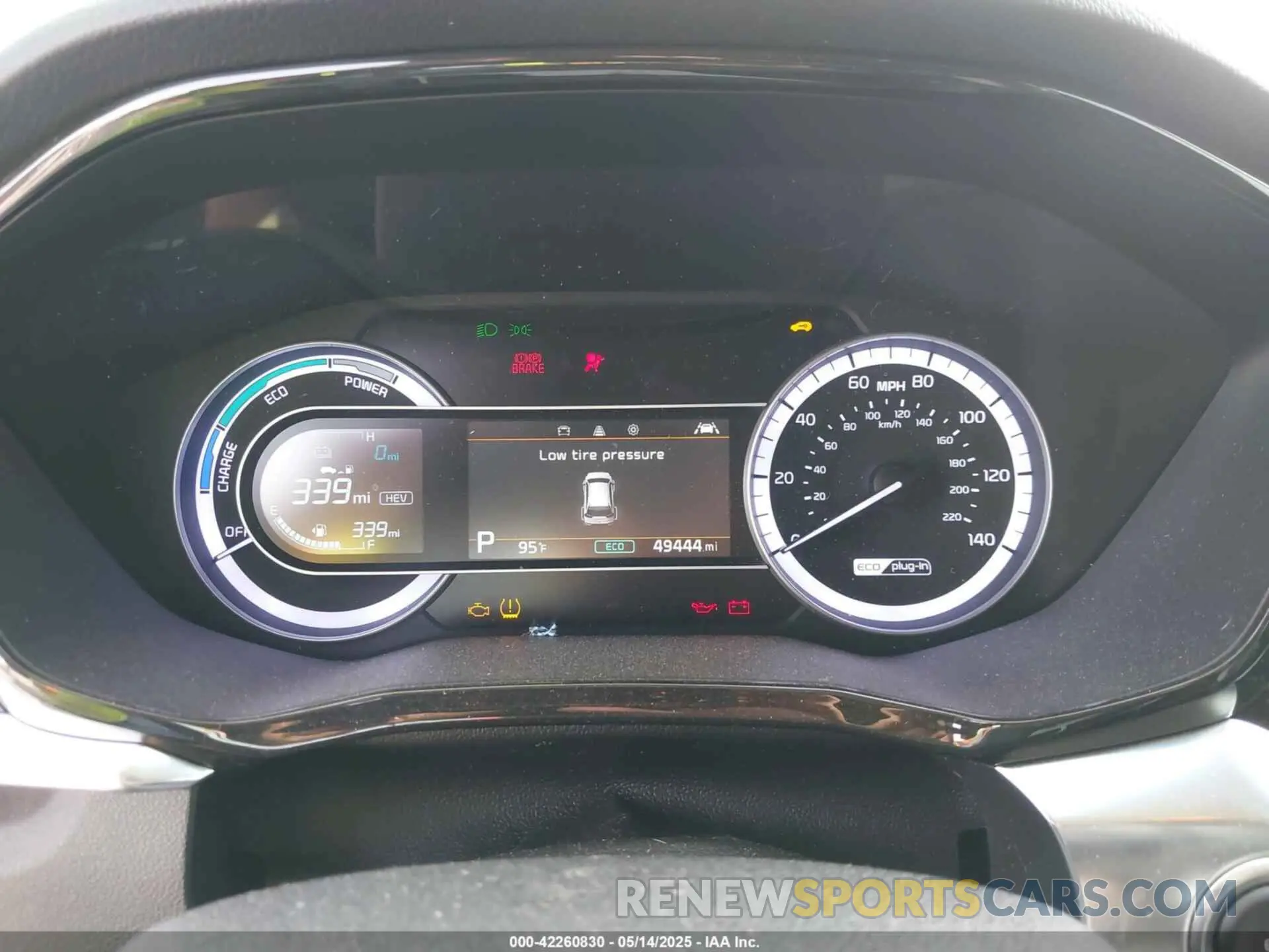 7 Photograph of a damaged car KNDCM3LD5L5391204 KIA NIRO PLUG-IN HYBRID 2020