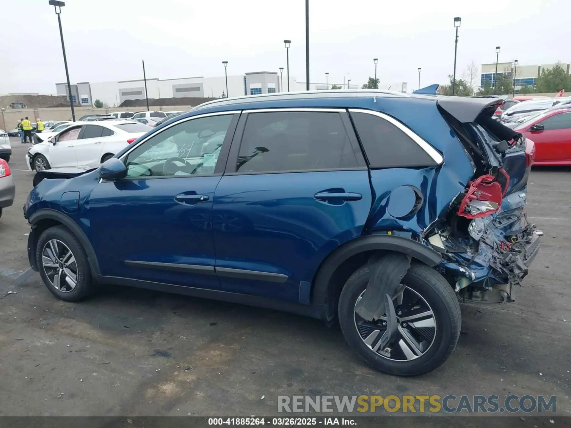 15 Photograph of a damaged car KNDCM3LD6M5474044 KIA NIRO PLUG-IN HYBRID 2021