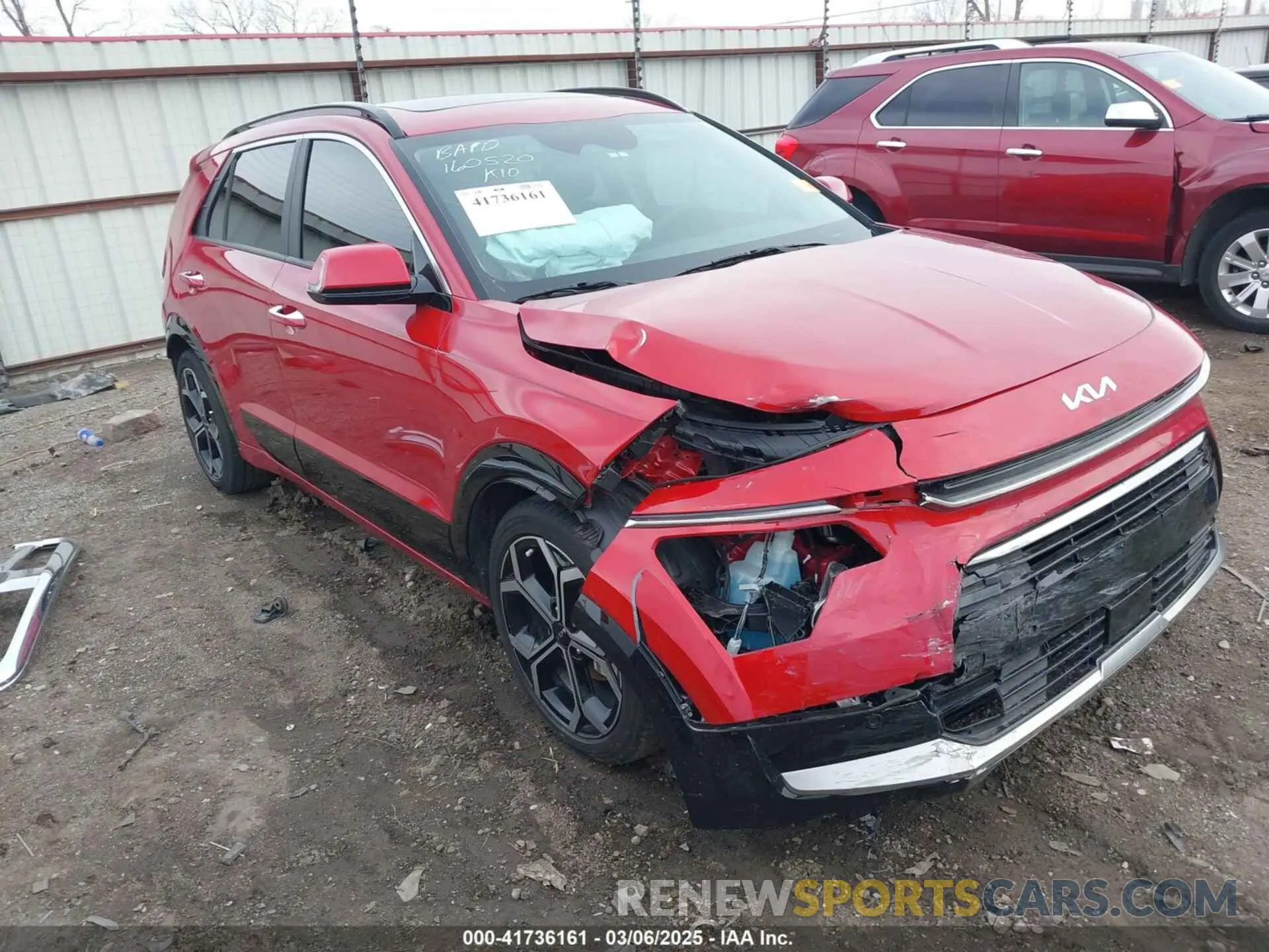 1 Фотография поврежденного автомобиля KNDCR3LF1P5107544 KIA NIRO PLUG-IN HYBRID 2023