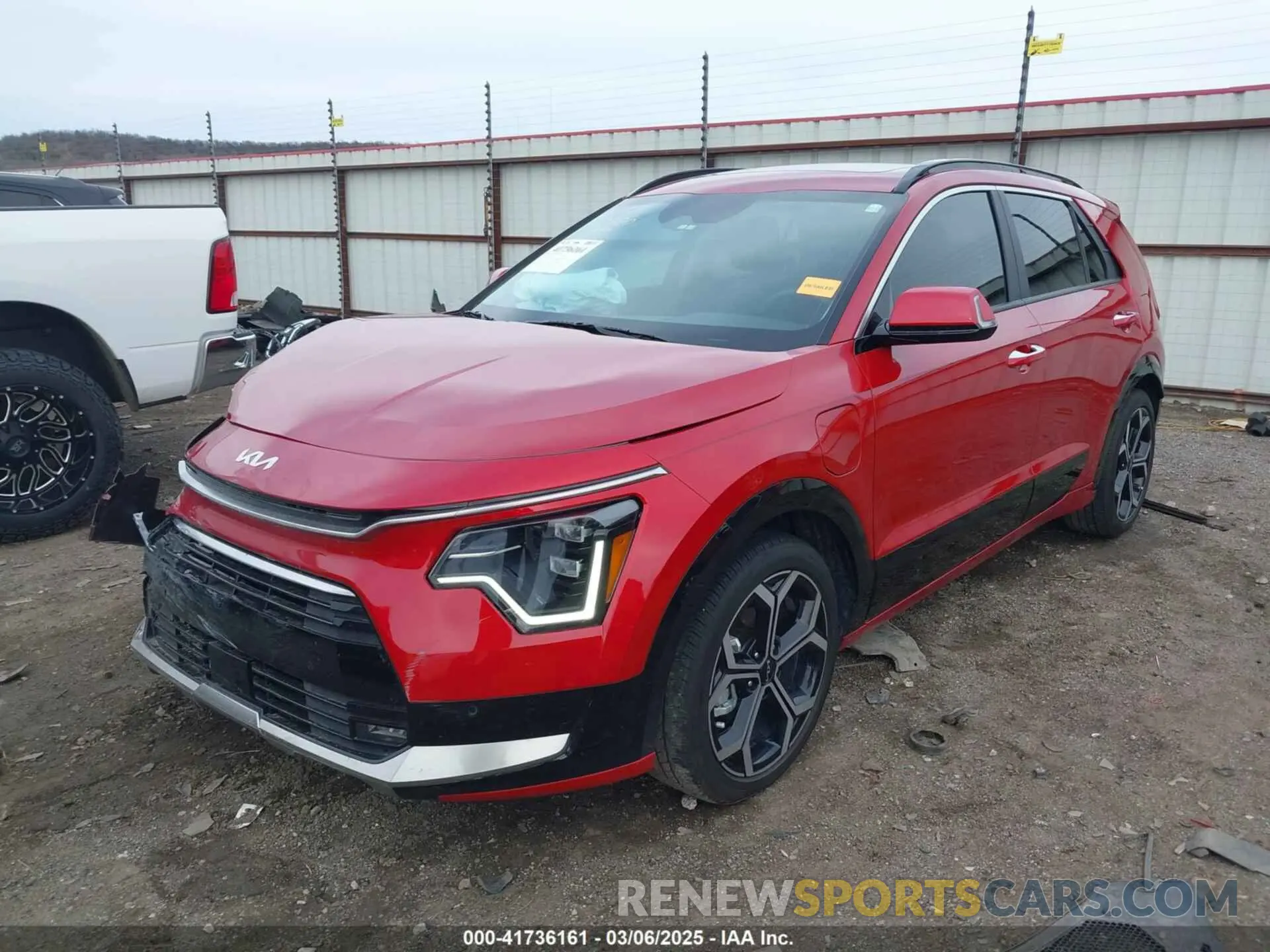 2 Фотография поврежденного автомобиля KNDCR3LF1P5107544 KIA NIRO PLUG-IN HYBRID 2023