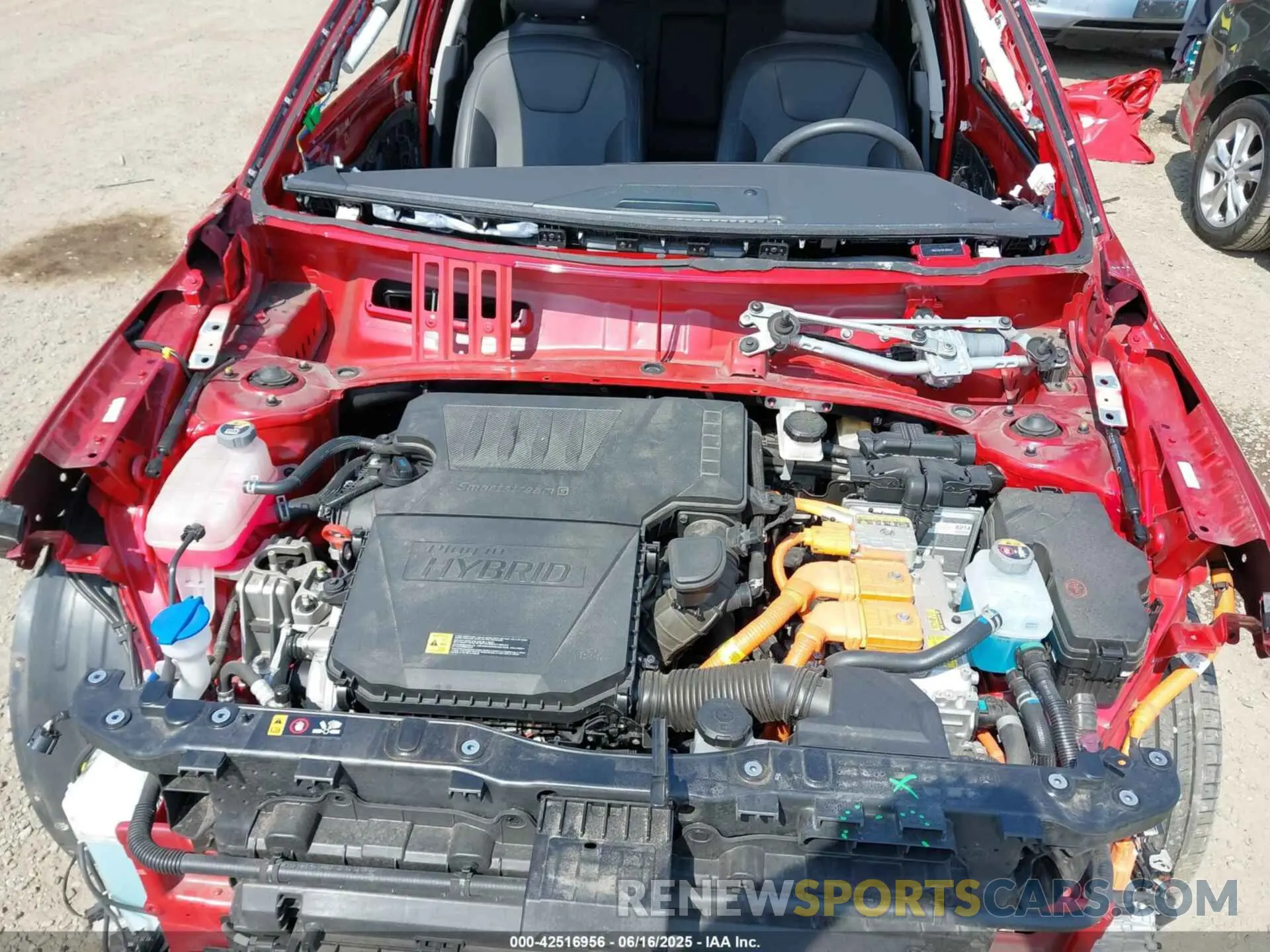 10 Photograph of a damaged car KNDCS3LF0P5063640 KIA NIRO PLUG-IN HYBRID 2023