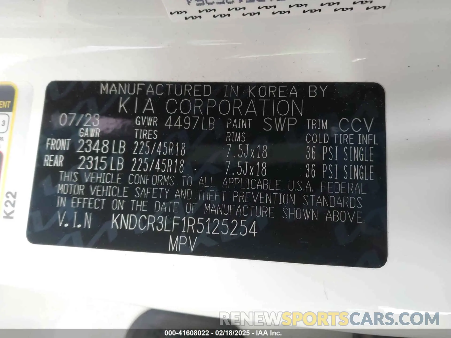 9 Фотография поврежденного автомобиля KNDCR3LF1R5125254 KIA NIRO PLUG-IN HYBRID 2024