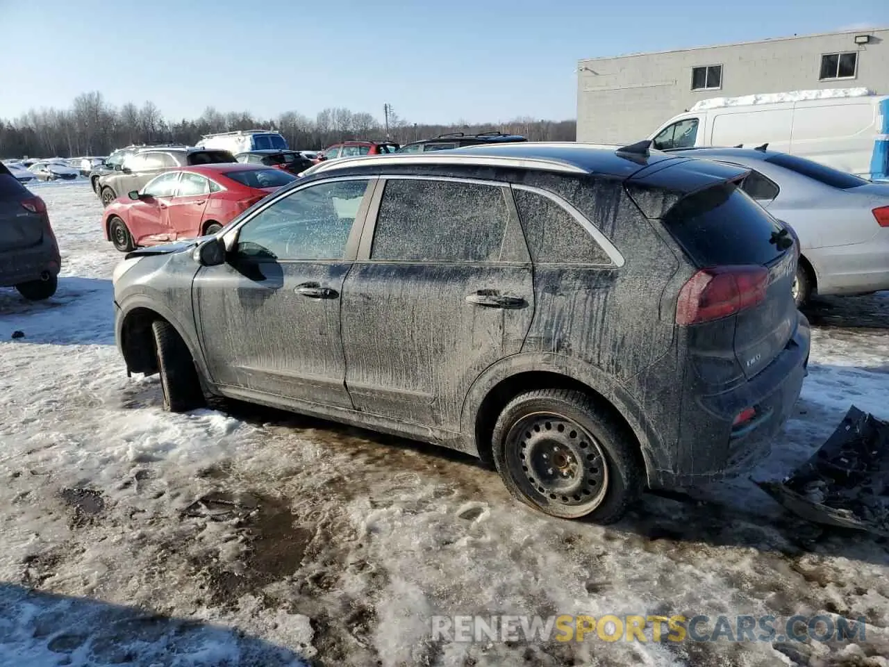 2 Photograph of a damaged car KNDCC3LG1N5160977 KIA NIRO S 2022