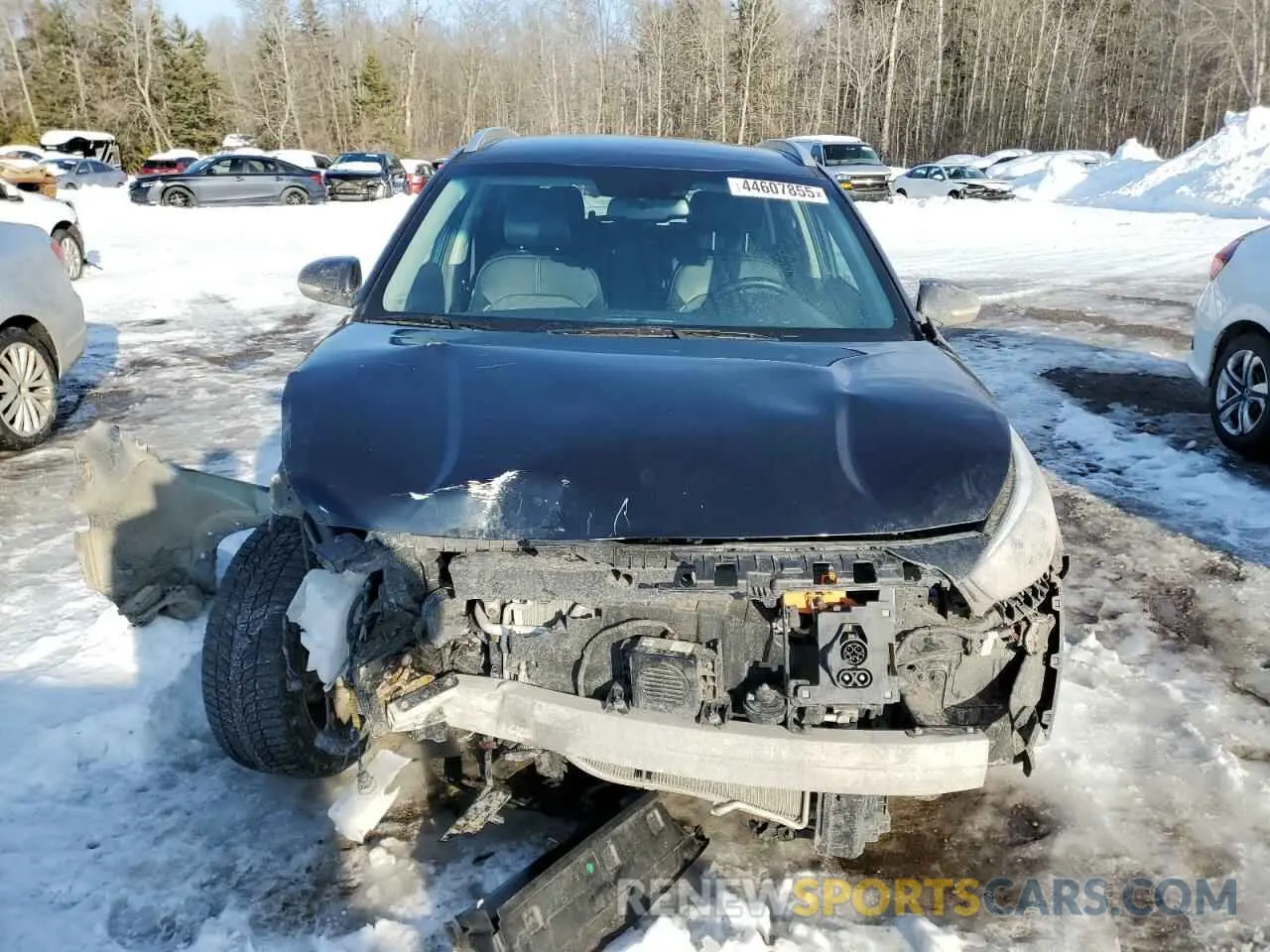 5 Photograph of a damaged car KNDCC3LG1N5160977 KIA NIRO S 2022