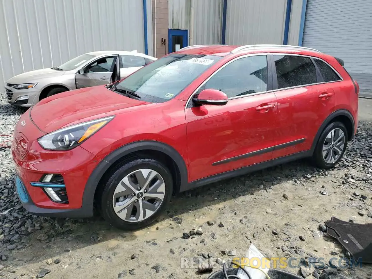 1 Photograph of a damaged car KNDCC3LG4N5160178 KIA NIRO S 2022