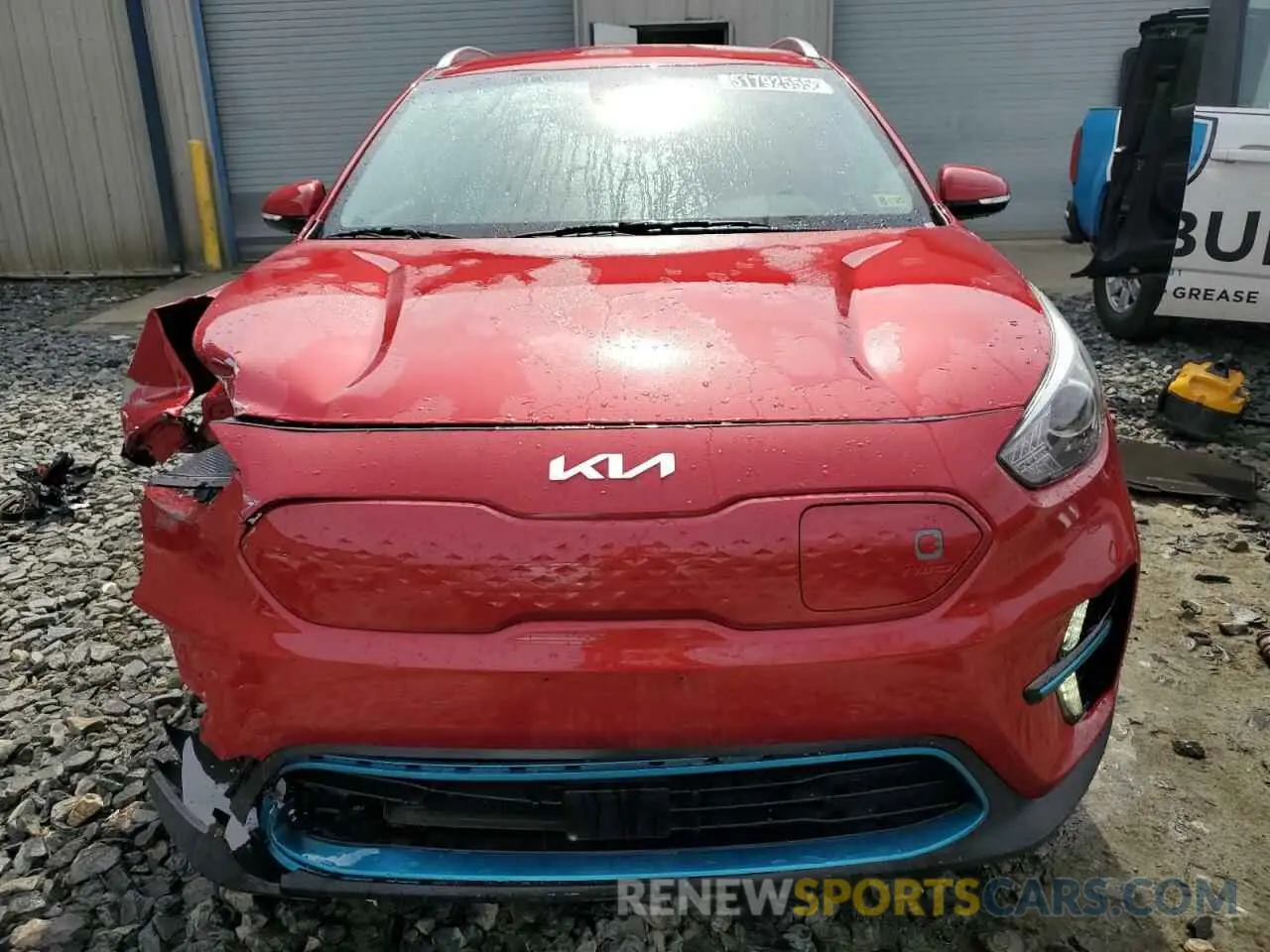 5 Photograph of a damaged car KNDCC3LG4N5160178 KIA NIRO S 2022