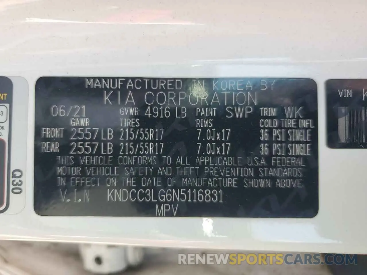 14 Фотография поврежденного автомобиля KNDCC3LG6N5116831 KIA NIRO S 2022