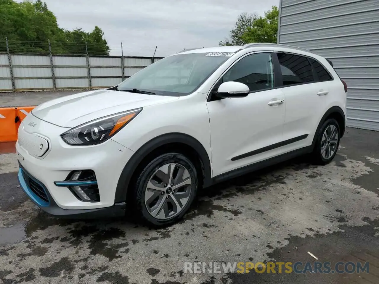 1 Photograph of a damaged car KNDCC3LG6N5160070 KIA NIRO S 2022