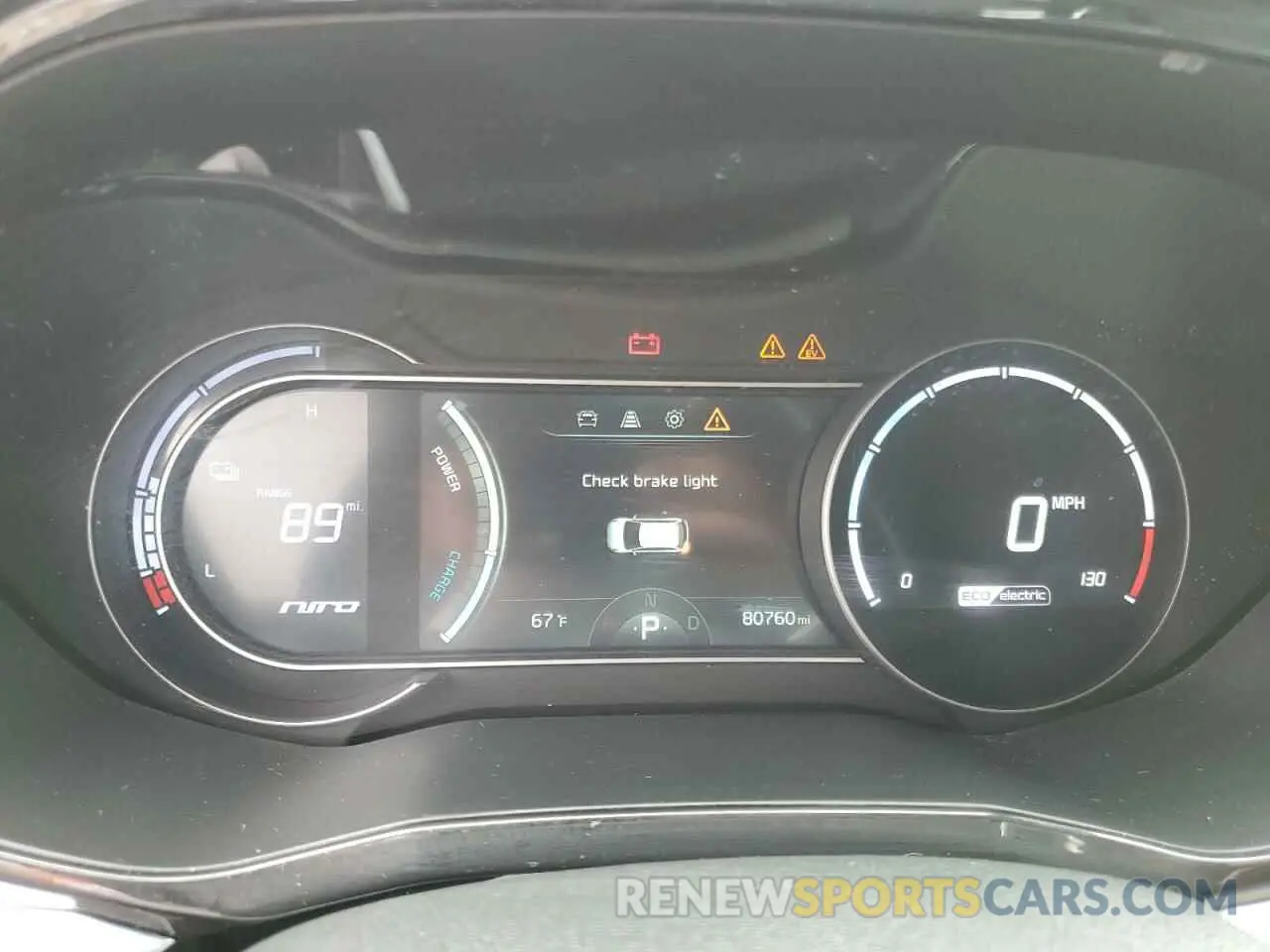 9 Photograph of a damaged car KNDCC3LG6N5160070 KIA NIRO S 2022