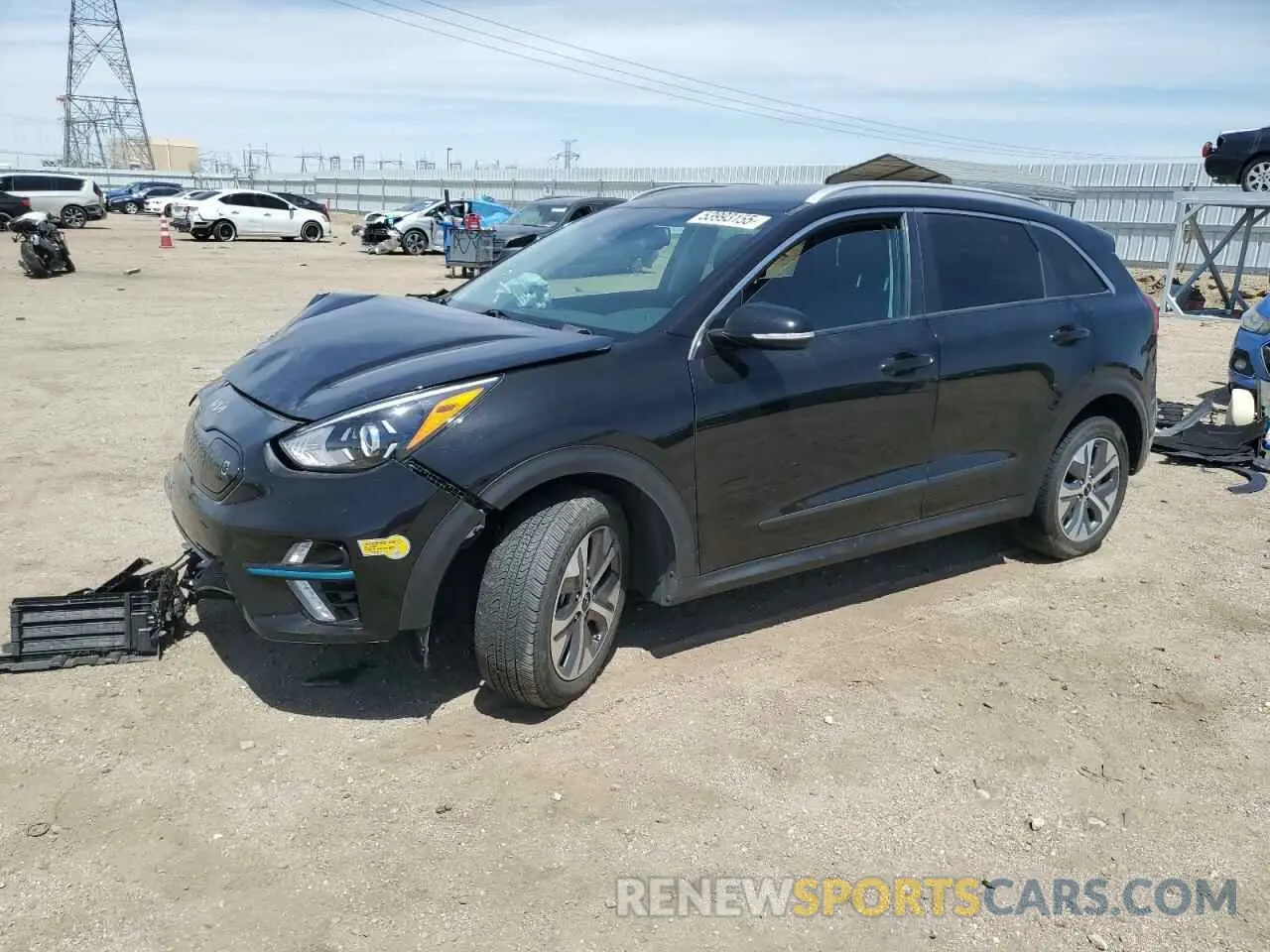 1 Photograph of a damaged car KNDCC3LG7N5135808 KIA NIRO S 2022