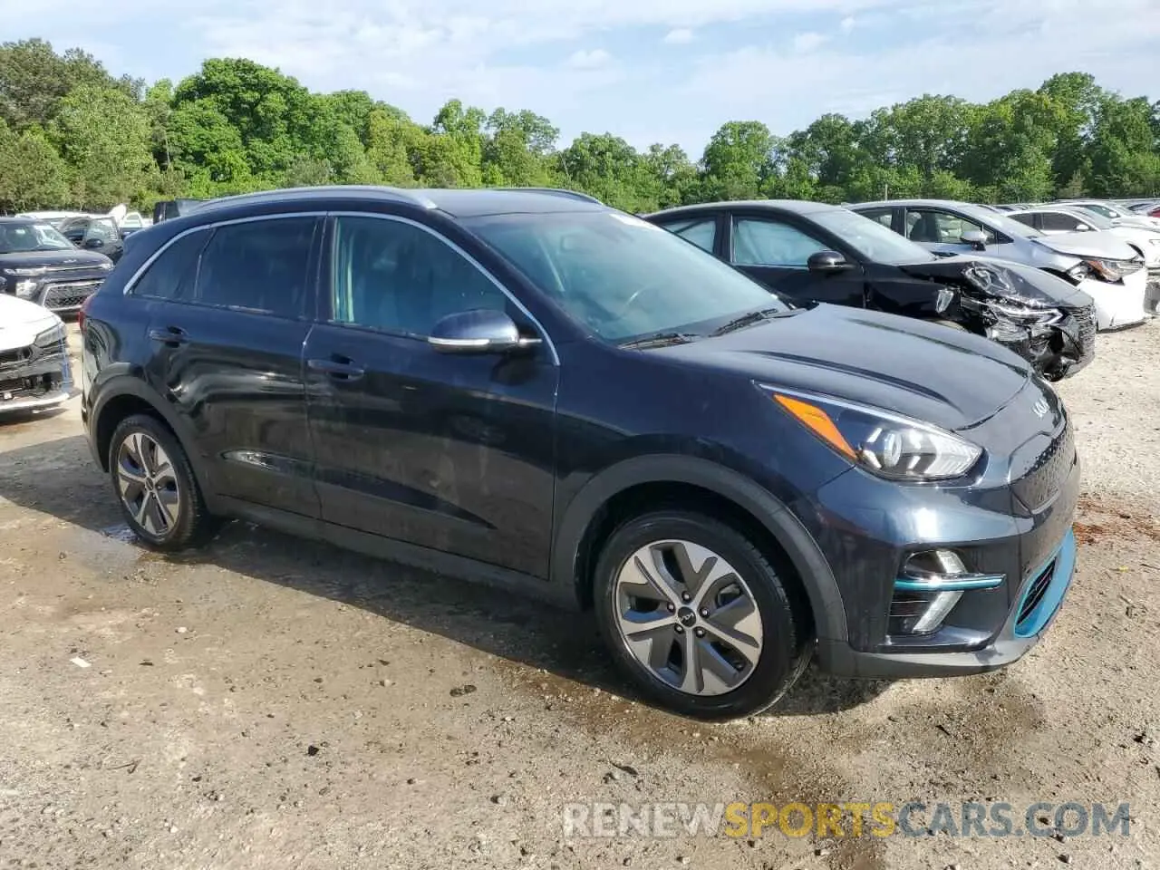 4 Фотография поврежденного автомобиля KNDCC3LG8N5159566 KIA NIRO S 2022
