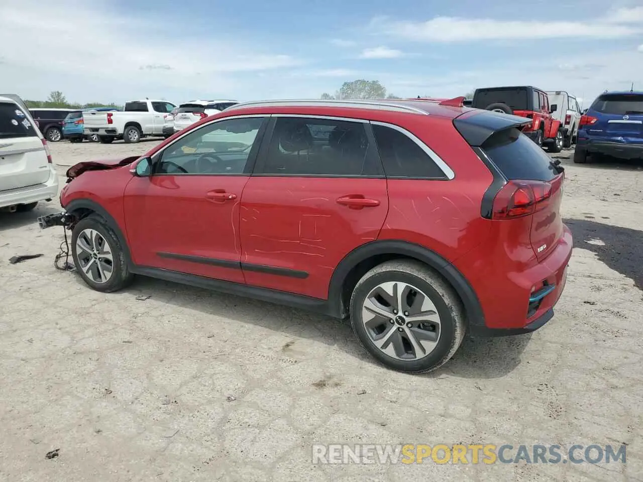 2 Фотография поврежденного автомобиля KNDCC3LG9N5159057 KIA NIRO S 2022