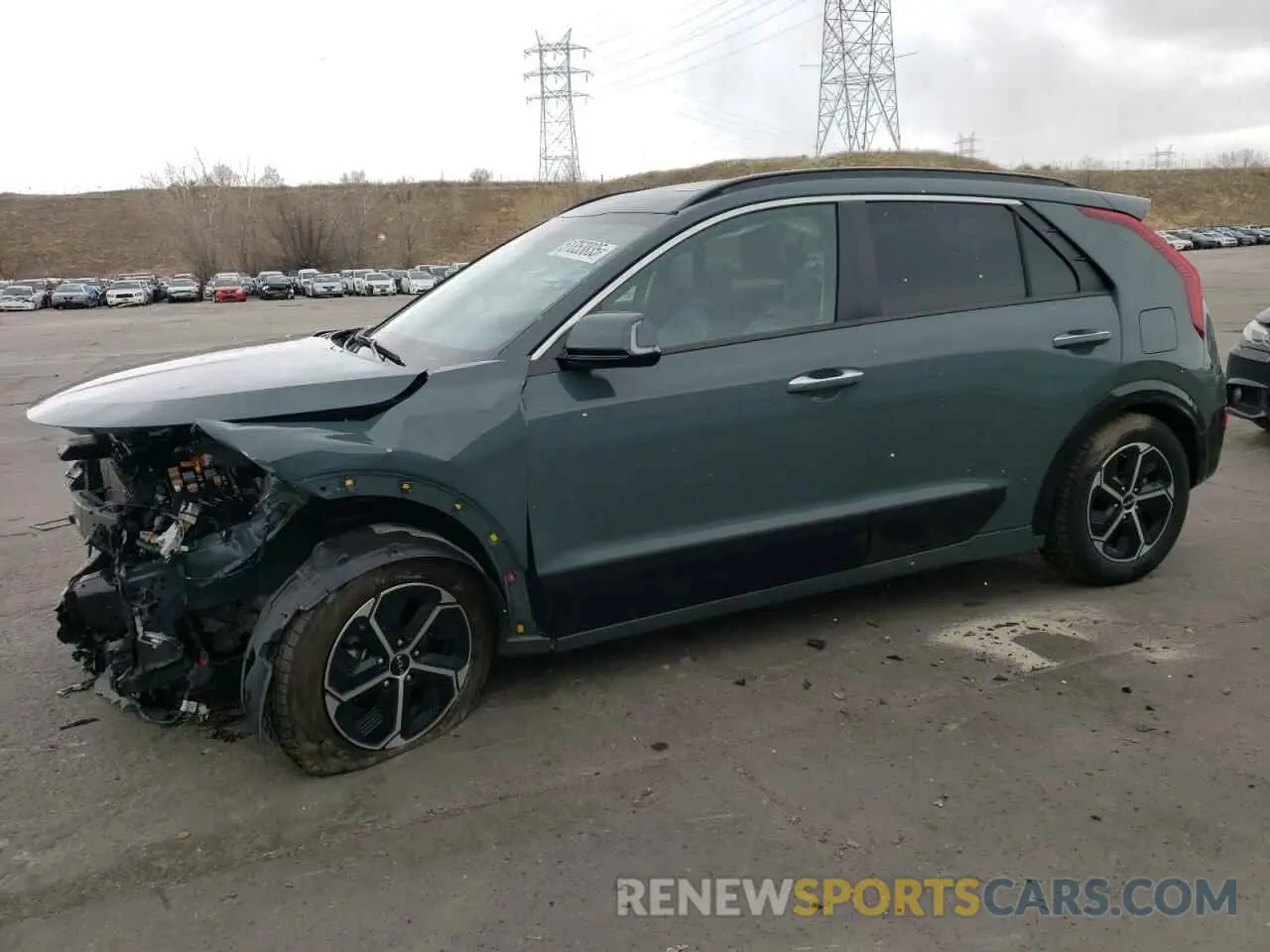 1 Photograph of a damaged car KNDCT3LE1P5044969 KIA NIRO SX 2023