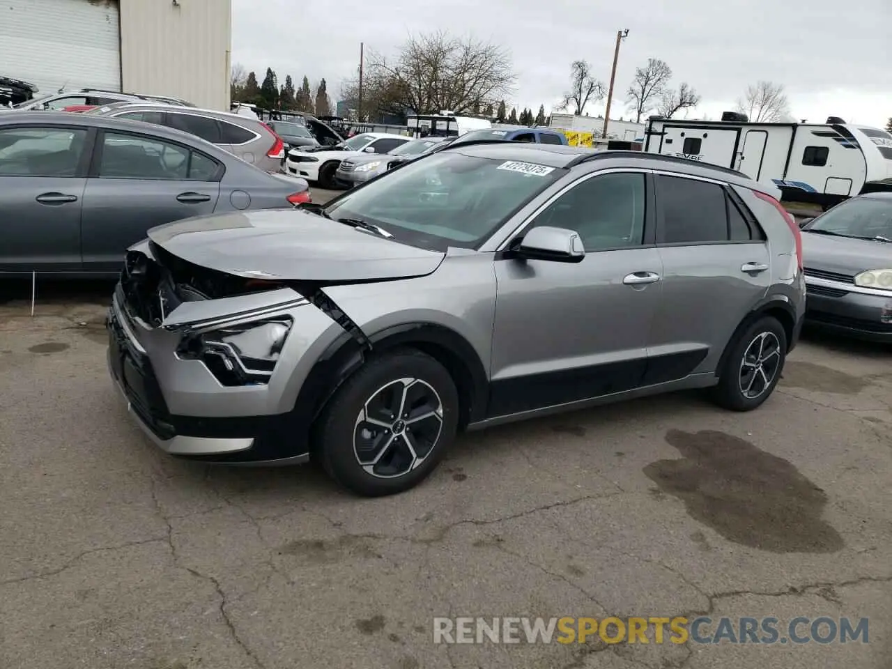1 Photograph of a damaged car KNDCT3LE7P5065115 KIA NIRO SX 2023