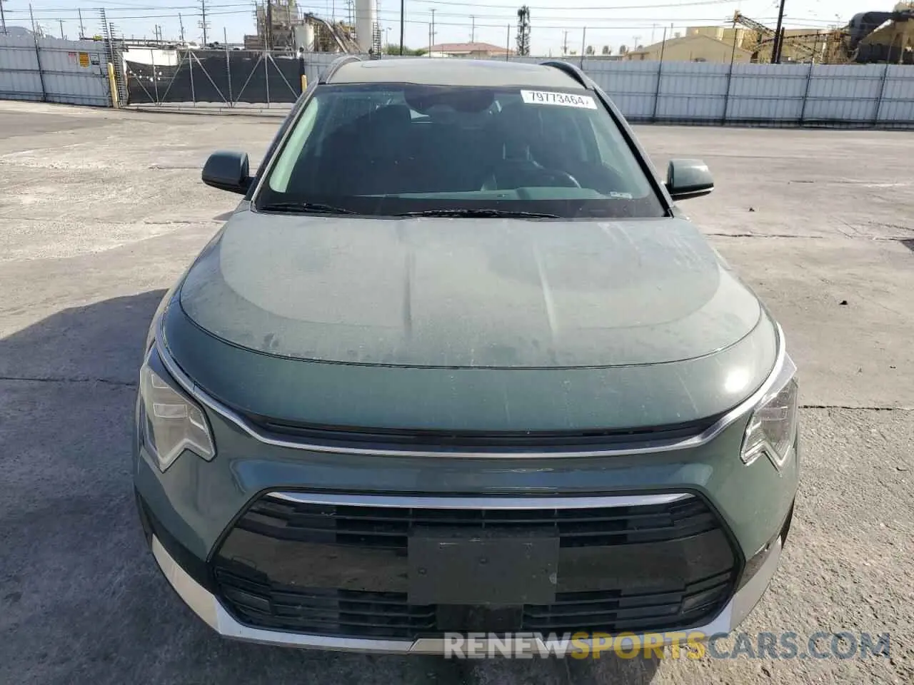 5 Фотография поврежденного автомобиля KNDCT3LE7P5107900 KIA NIRO SX 2023