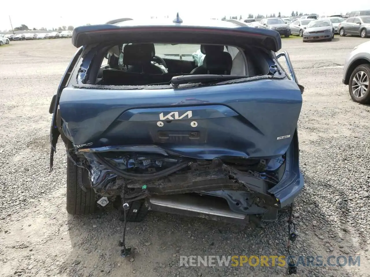 6 Фотография поврежденного автомобиля KNDCR3LF2P5050559 KIA NIRO SX TO 2023