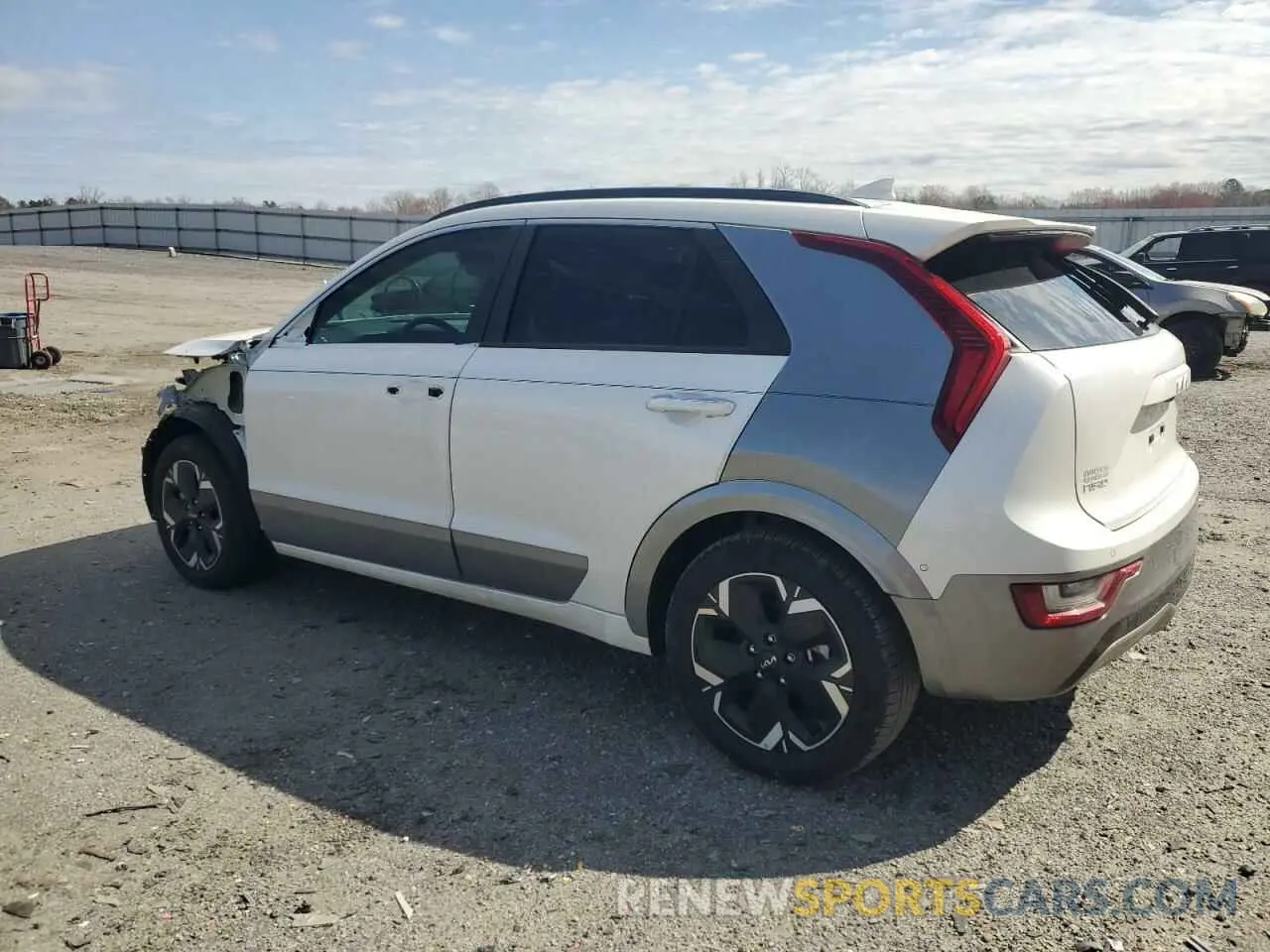 2 Photograph of a damaged car KNDCT3L10P5020076 KIA NIRO WAVE 2023