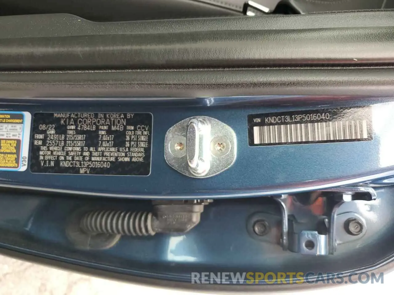 13 Фотография поврежденного автомобиля KNDCT3L13P5016040 KIA NIRO WAVE 2023