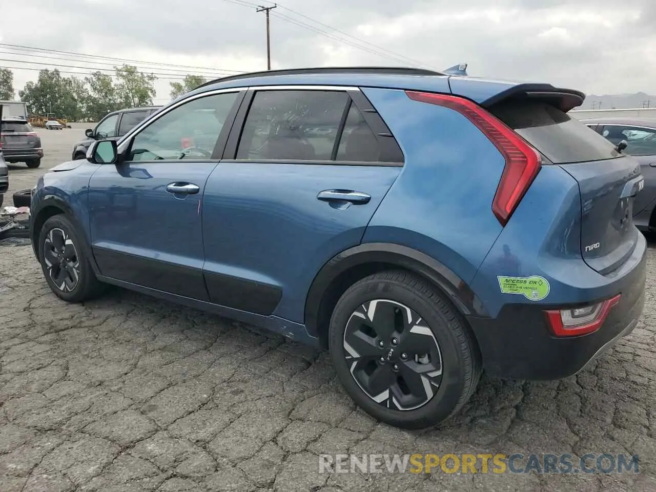 2 Фотография поврежденного автомобиля KNDCT3L13P5016040 KIA NIRO WAVE 2023