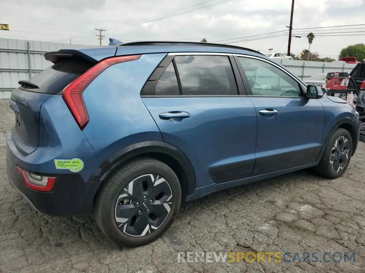 3 Фотография поврежденного автомобиля KNDCT3L13P5016040 KIA NIRO WAVE 2023