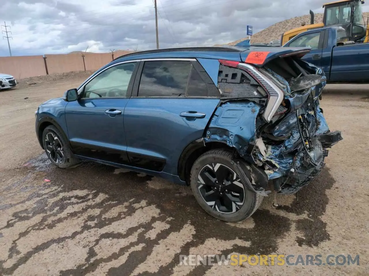 2 Фотография поврежденного автомобиля KNDCT3L14P5013020 KIA NIRO WAVE 2023