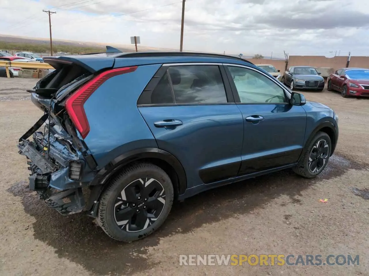 3 Фотография поврежденного автомобиля KNDCT3L14P5013020 KIA NIRO WAVE 2023