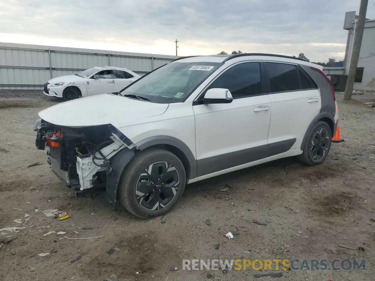 1 Фотография поврежденного автомобиля KNDCT3L1XP5014270 KIA NIRO WAVE 2023